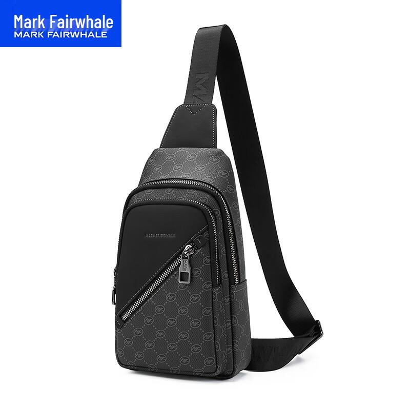 Mark Fairwhale Men s Printed Casual Crossbody Chest Bag