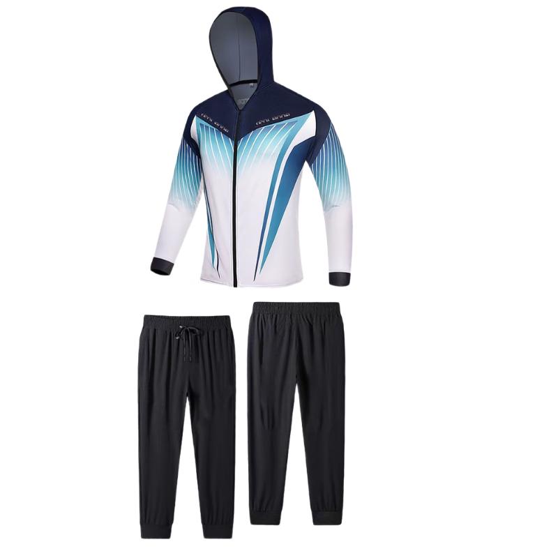 

Мужской быстросохнущий рыболовный костюм из ледяного шелка 6XL