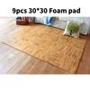 Minde Garden Floral Foam Puzzle Play Mat For Kids Bedroom And Lounge Safety Play Area