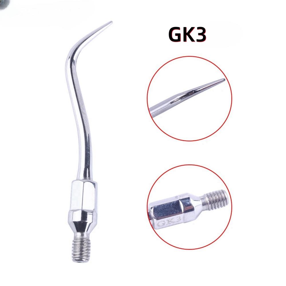 

Наконечники для ультразвукових скейлерів Gk1/Gk2/Gk3 Підходять для ультразвукових скейлерів Kavo Для видалення зубного каменю Пародонтології Ендодонтії Чищення зубів