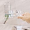 Hamster Small Pet Animal Water Bottle Holder Acrylic Bracket With Magnets Water Dispenser Stand For Various Cage Types
