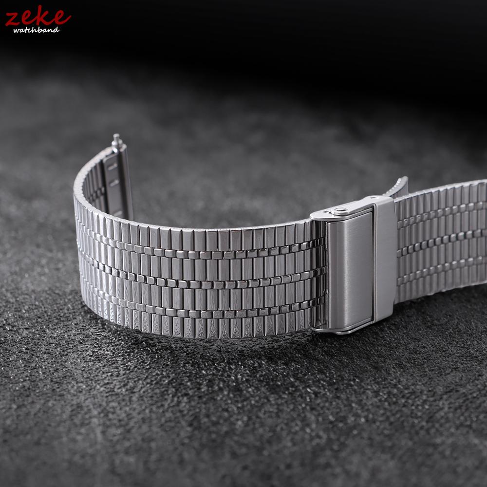 Thin Breathable Watchbands Stainless Steel Watch Bracelet Band Women Men Quick Release 20mm 22mm Strap for Samsung Galaxy Watch
