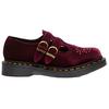 Dr. Martens Vegan Leve Bico Redondo Plataforma Mary Jane Sapatos Sapatos Femininos Vermelho 31956600