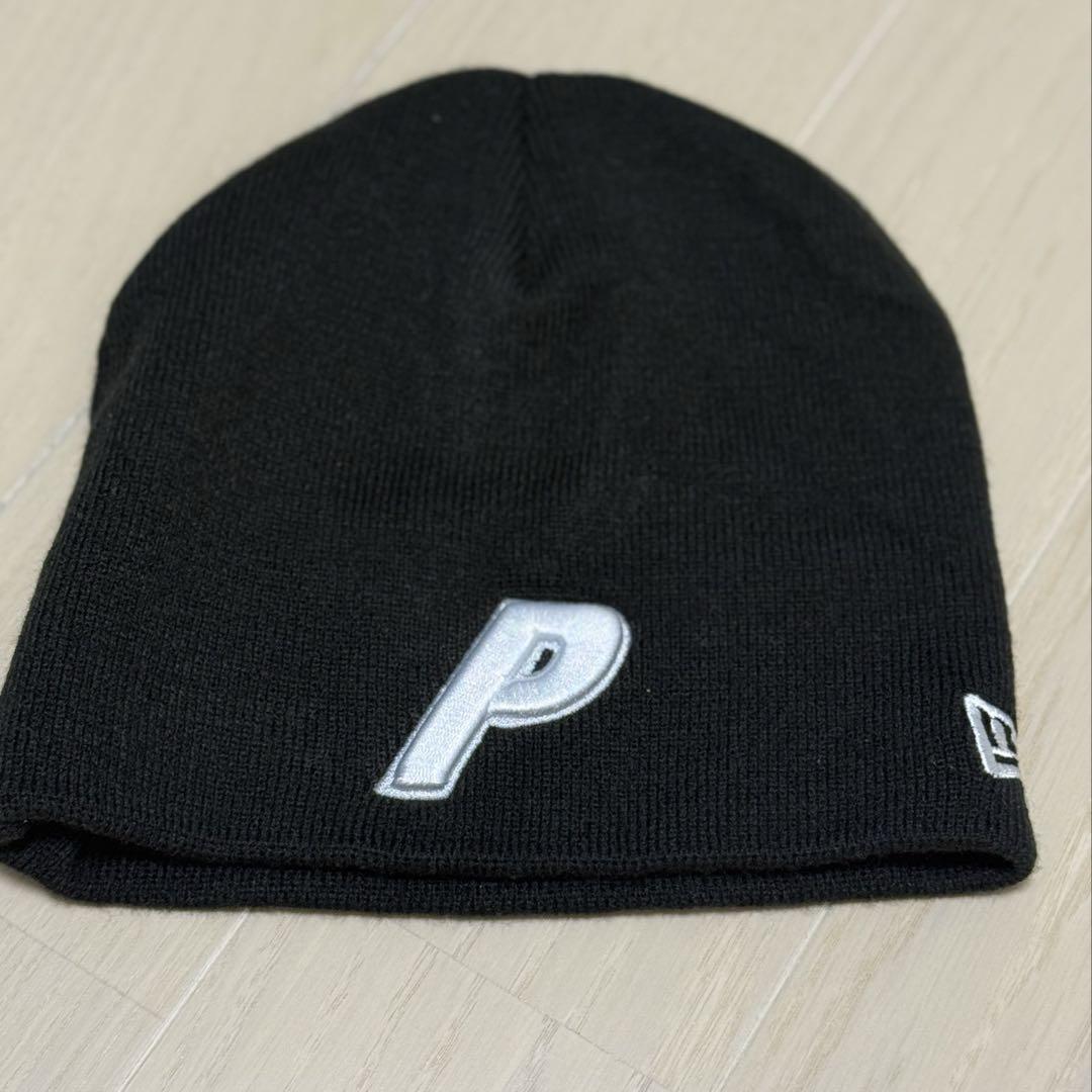 

[USED] Palace New Era Nein Cuff Beanie Black