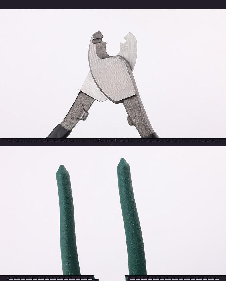 Electrician's 6/8-Inch Wire Cutter & Stripper Pliers Scissors