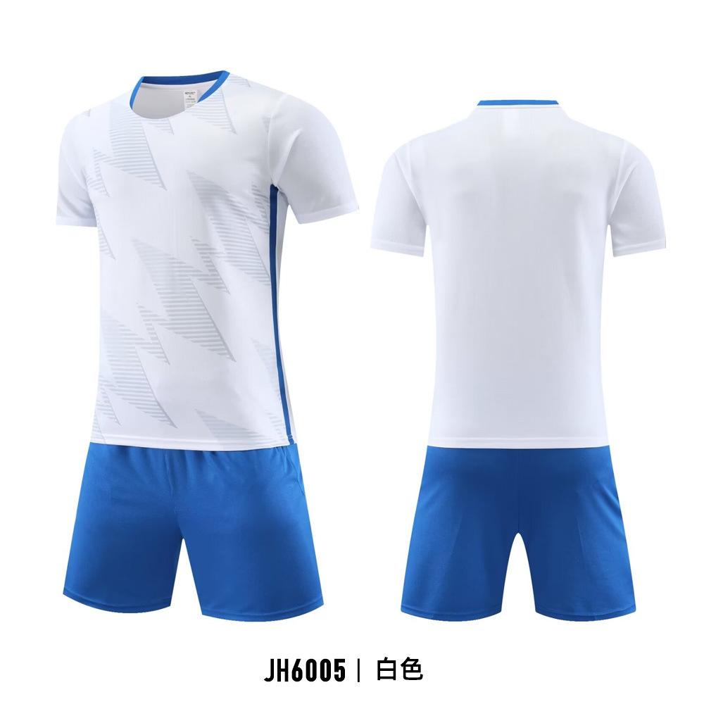 New children's football jersey set Printed men's game training jersey Student sports quick-drying breathable short-sleeved jersey