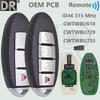DR OEM PCB ID46 315MHz CWTWB1U735 Car Remote Key For Nissan Armada Altima Rogue Versa Maxima Xtrail Tiida Pathfinder Infinity