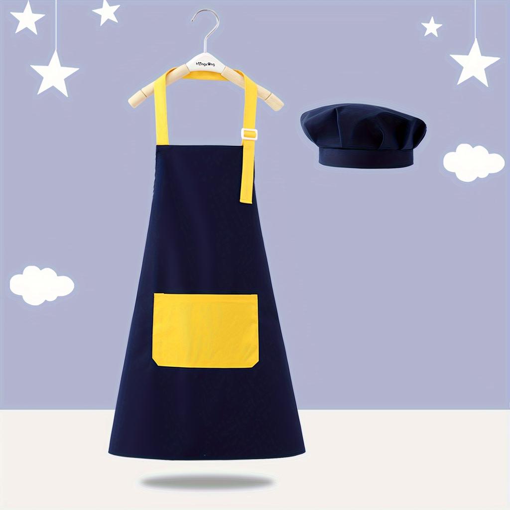 A Set of Apron And Chef'S Hat Kitchen Supplies