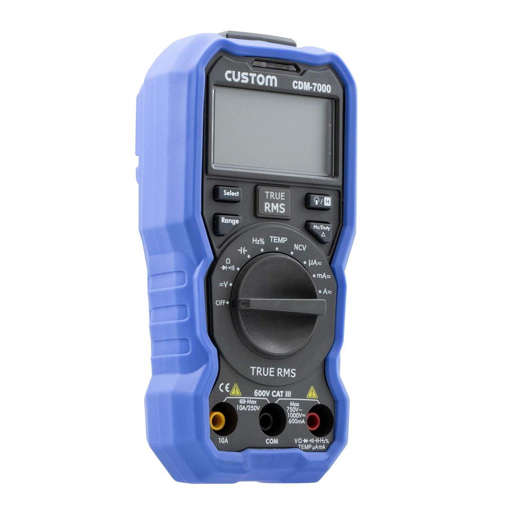 CUSTOM Digital Multimeter Blue CDM-7000