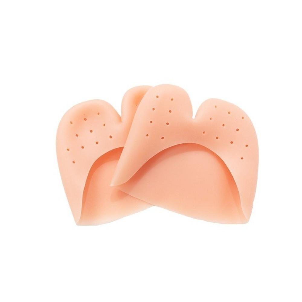 1 Pair Silicone Toe Protector Sleeve Elastic Metatarsal Cushion  Dance Practice