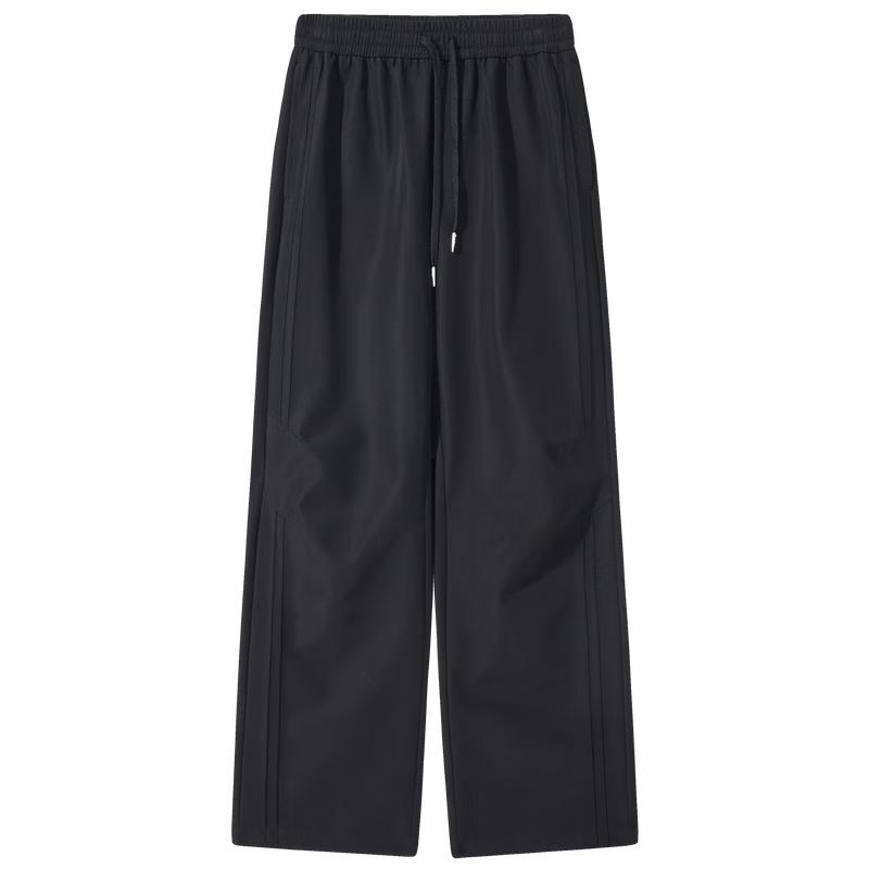 

CABBEEN Men s Pleated Loose Straight-Leg Winter Casual Pants XL