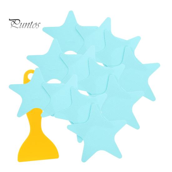 

24 шт. противоскользящие наклейки в форме звезды для ванной комнаты, наклейки для ванной, самоклеящиеся противоскользящие наклейки для пола для лестниц в ванной