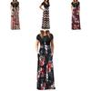 Stunning Women Boho Floral Long Maxi Dress For Cocktail Parties And Summer Events