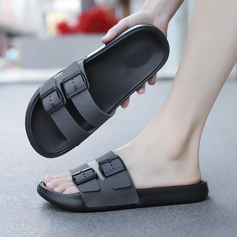 Summer slippers non-slip and wear-resistant oversized oversized slippers outdoor wading shoes