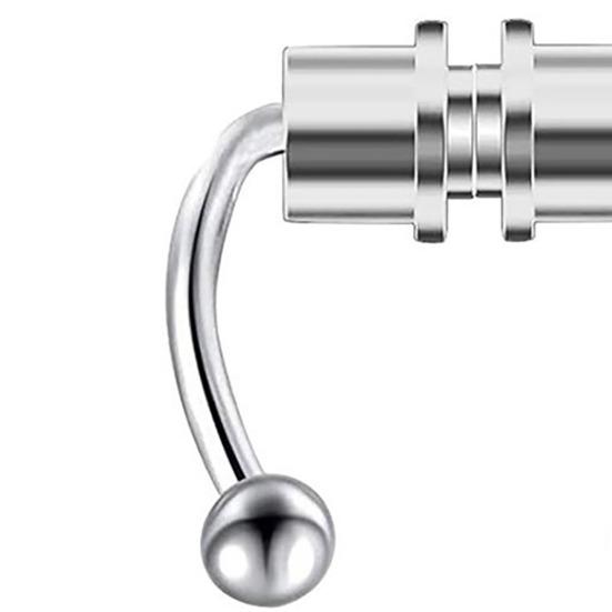 Nose Ring Reusable Non Piercing Alloy Fake Magnetic Horseshoe Nose Ring for Party