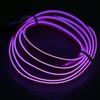 PURPLE LED Car Interior Decor Atmosphere Wire Strip Light Lamp Accessories EOA