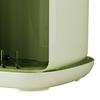 Utensil Holder with Drain Tray Multiple Compartments Minimalist Countertop Utensil Organizer for Kitchen Chopsticks