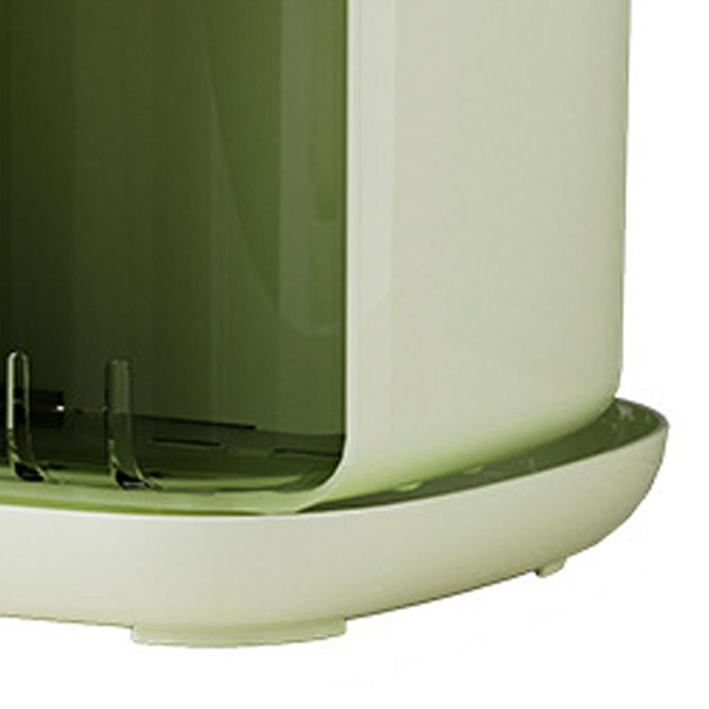Utensil Holder with Drain Tray Multiple Compartments Minimalist Countertop Utensil Organizer for Kitchen Chopsticks