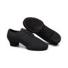 Women's High Heel Latin Dance Shoes - Adult Training & Teacher Oxford Square Dance Footwear