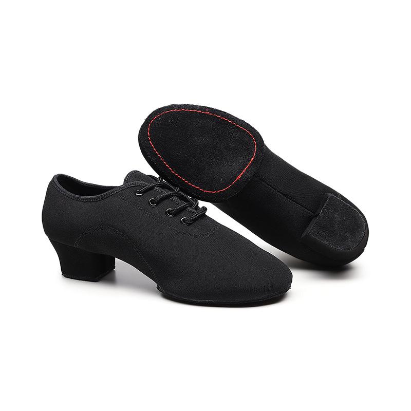 Women's High Heel Latin Dance Shoes - Adult Training & Teacher Oxford Square Dance Footwear