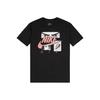 Sportswear Essential Logo Cartoon Print Pullover Short Sleeve T-Shirt Men Tops Black DB6152-010
