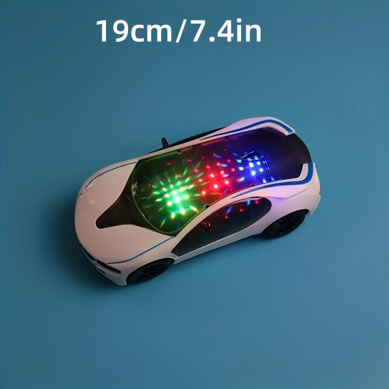 Multifunktionales 3D-Leuchtspielzeugauto Universal-Modellauto Konzeptfahrzeug Perfektes Geschenk für Jungen und Mädchen