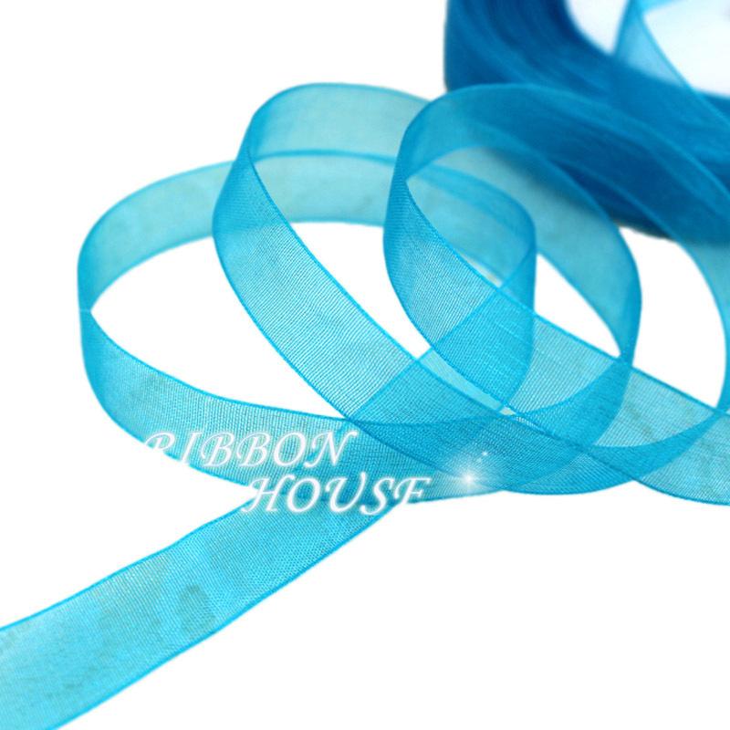 (50 yards/roll) 12mm organza ribbons wholesale gift wrapping decoration Christmas ribbons