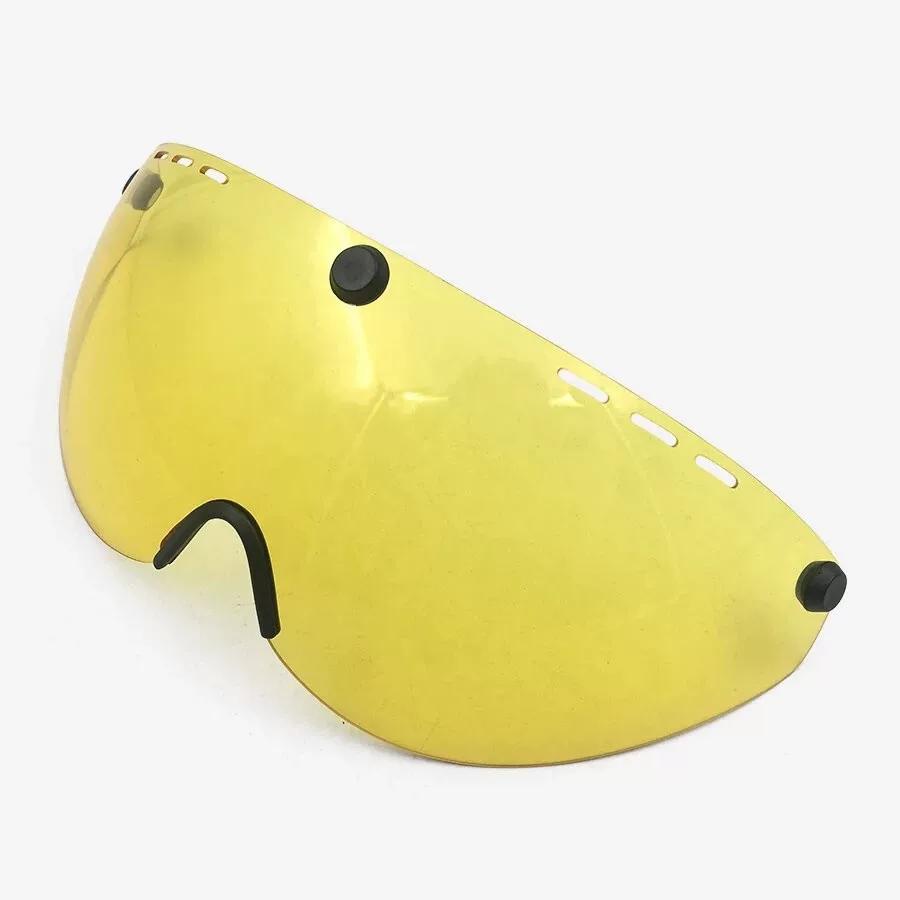 Fahrradbrille in bunten/transparenten/gelben/grauen Farben Cb15 Helm/Spielhelm Magnetische Gläser