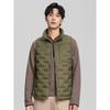 Mens Lightweight Down Vest Stand Collar Winter Casual Warm Fashionable Sleeveless Jacket