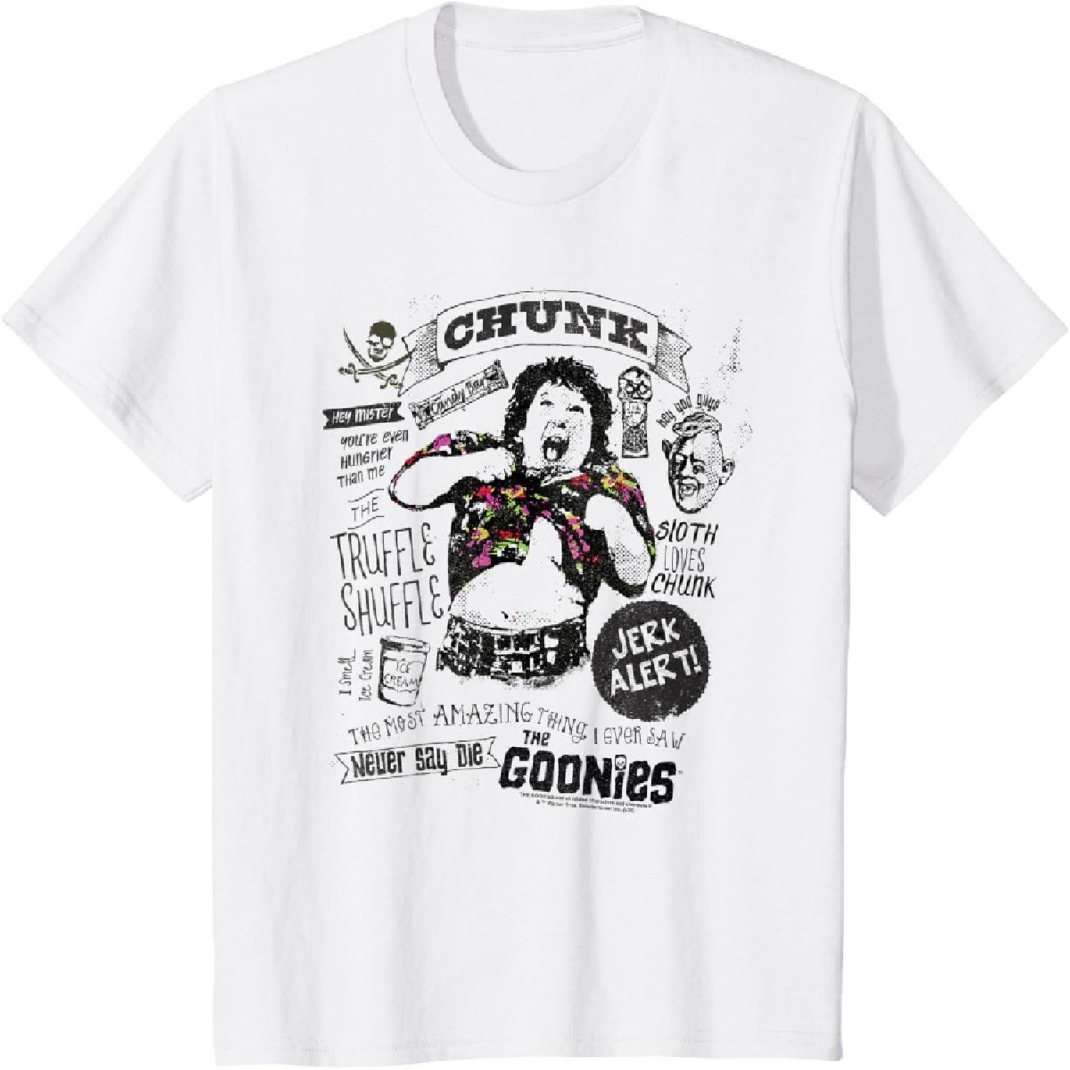 Kids The Goonies Chunk Truffle Shuffle Movie Quotes Kids T-Shirt S