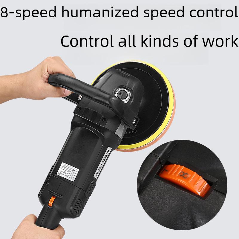 8-Speed Car Polishing & Waxing Machine, 220V