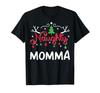 Naughty Momma Christmas Graphic - Funny Women's Ugly Christmas T-Shirt