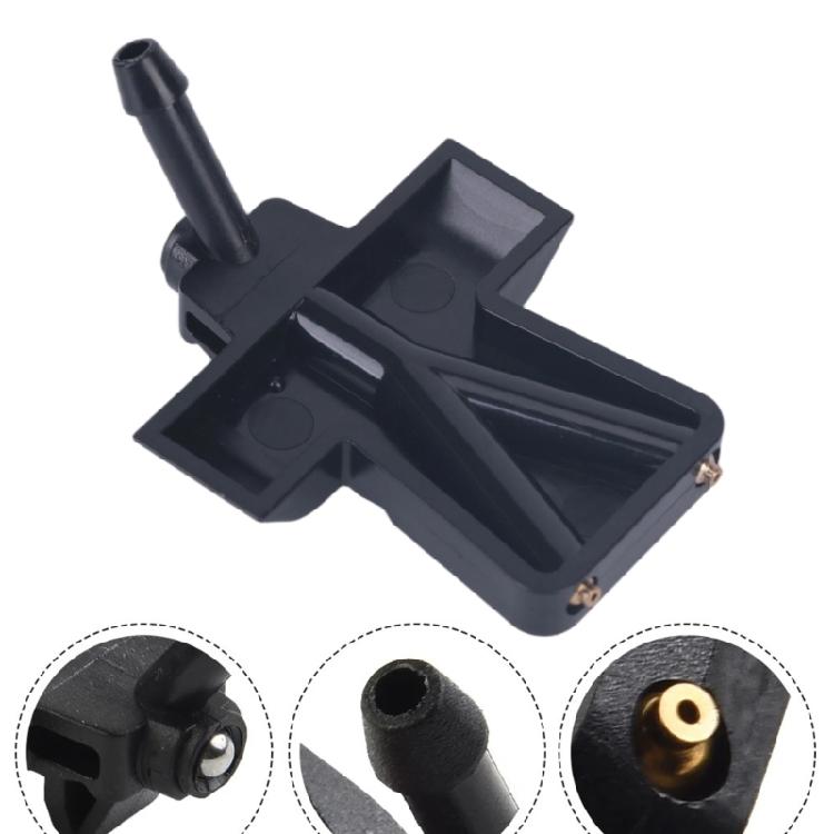 Windshield Washer Repair Nozzle for Micra 2002-2010, Part 28931-AX600, ABS Front Jet Service Part for Front System Care Use, 1 Piece