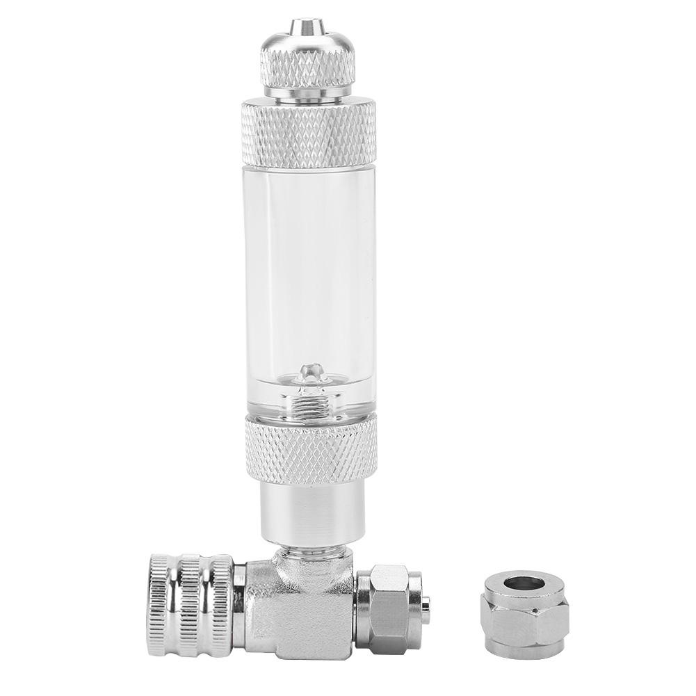 Aquarium System CO2 Regulator Needle Check Valve Bubble Counter Fish Tank Accessory