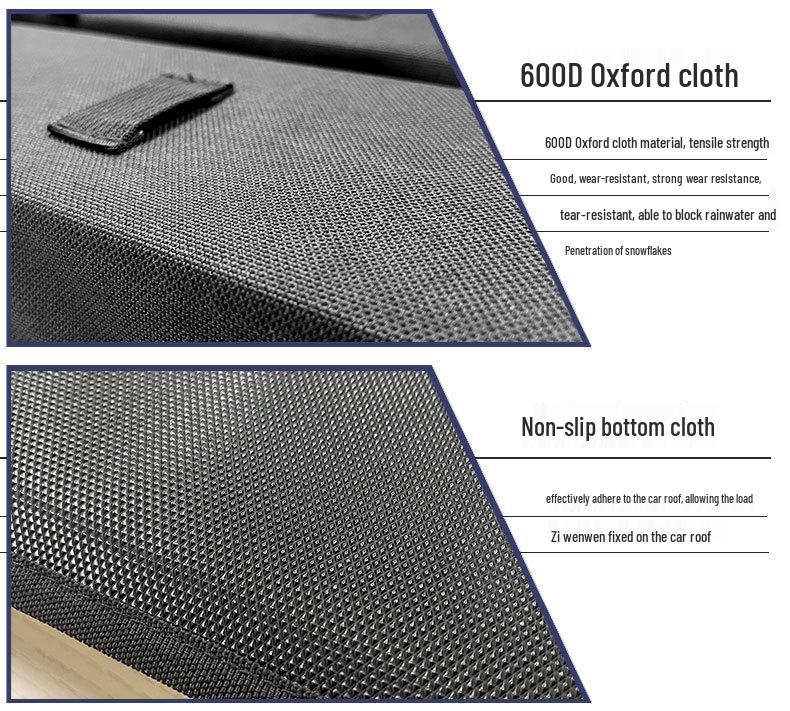 Universelles Soft-Dachgepäckträger für Autos für Gepäck, Kajaks, Surfbretter, Boote und Skier