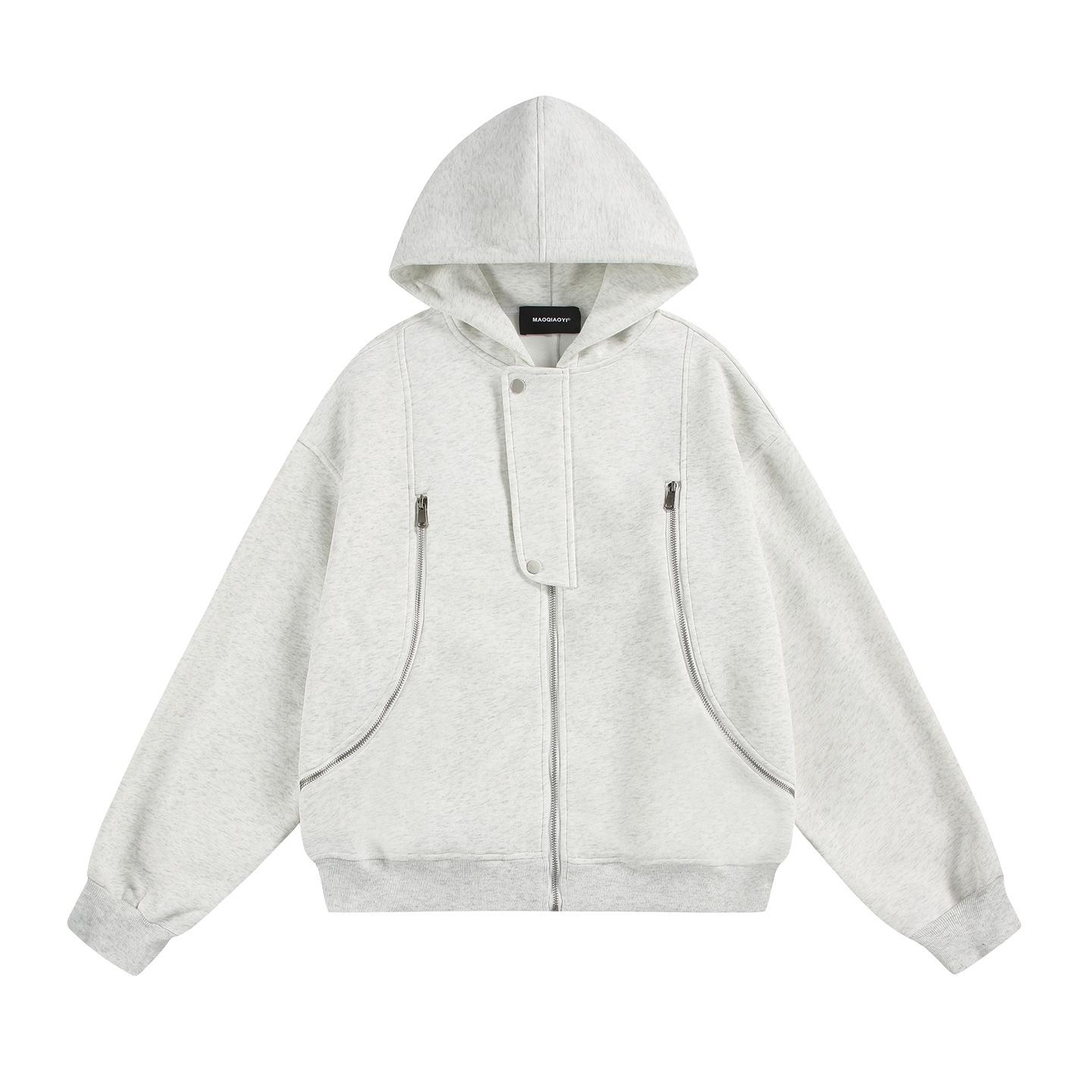 Autumn Trendy Unisex Hooded Sweatshirt - Streetwear Cool Lazy Style M