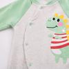 Comfort U Baby Long Newborn Winter Cute Underwear Pajamas for Boys and Easy Dinosaur Winter Size Rompers, Sleeves, 3-Piece Set, 100% Cotton, Clothes,