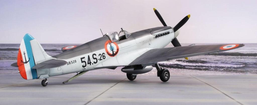 Special Hobby 1/48 French Supermarine Seafire Mk.15 Plastic Model SH48125n
