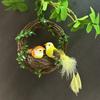 Cute Artificial Birds Fake Foam Animal Simulation Feather Birds Models Tit DIY Craft Home Garden Ornament Decoration
