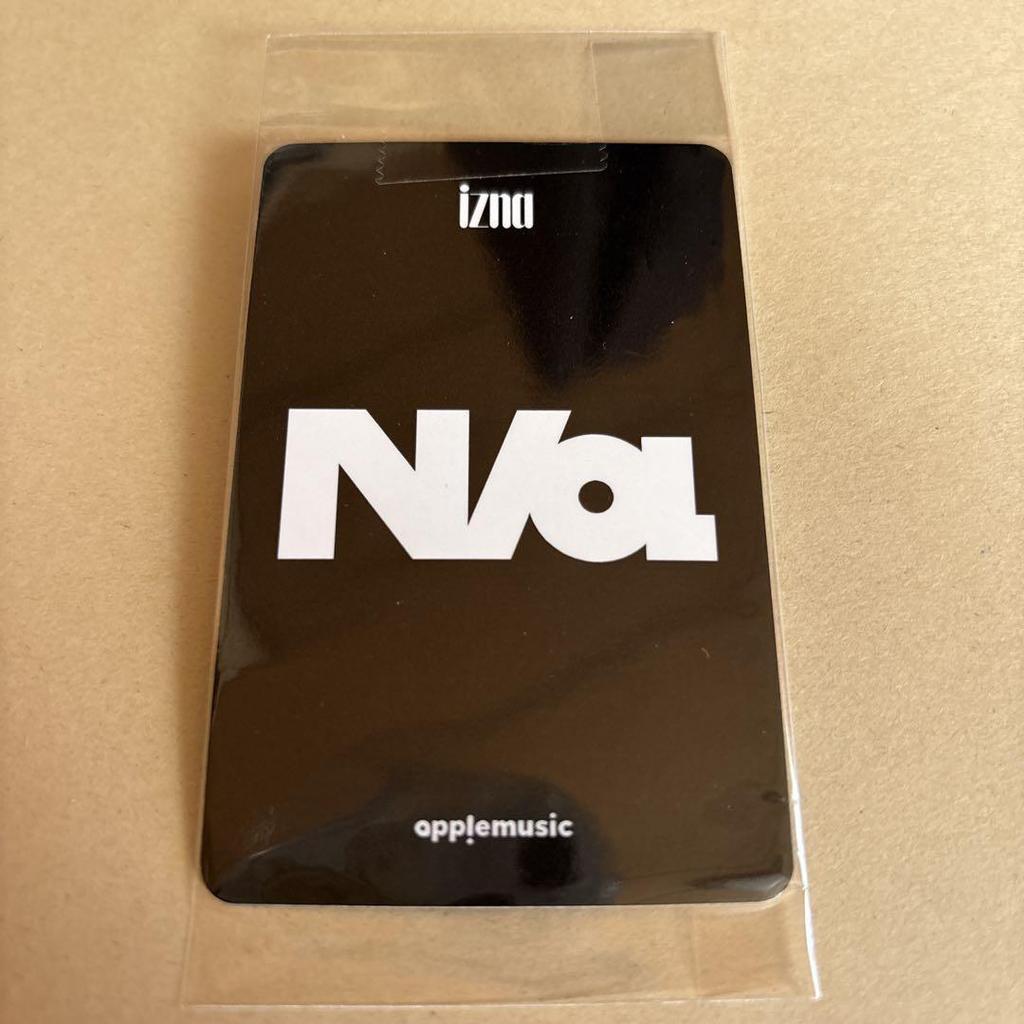 [USED] izna Izuna Saran N/a AppleMusic Bonus Trading Card