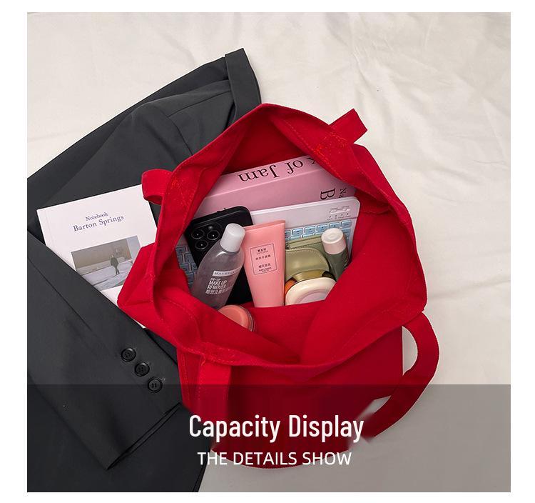 Unisex Große Canvas Yoga Tragetasche – Personalisiert, Einseitige Schultertasche zum Einkaufen oder für Fitness