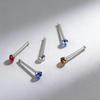 60 Boxes of 2mm Diamond Stainless Steel Nose Studs for Facial and Body Piercing