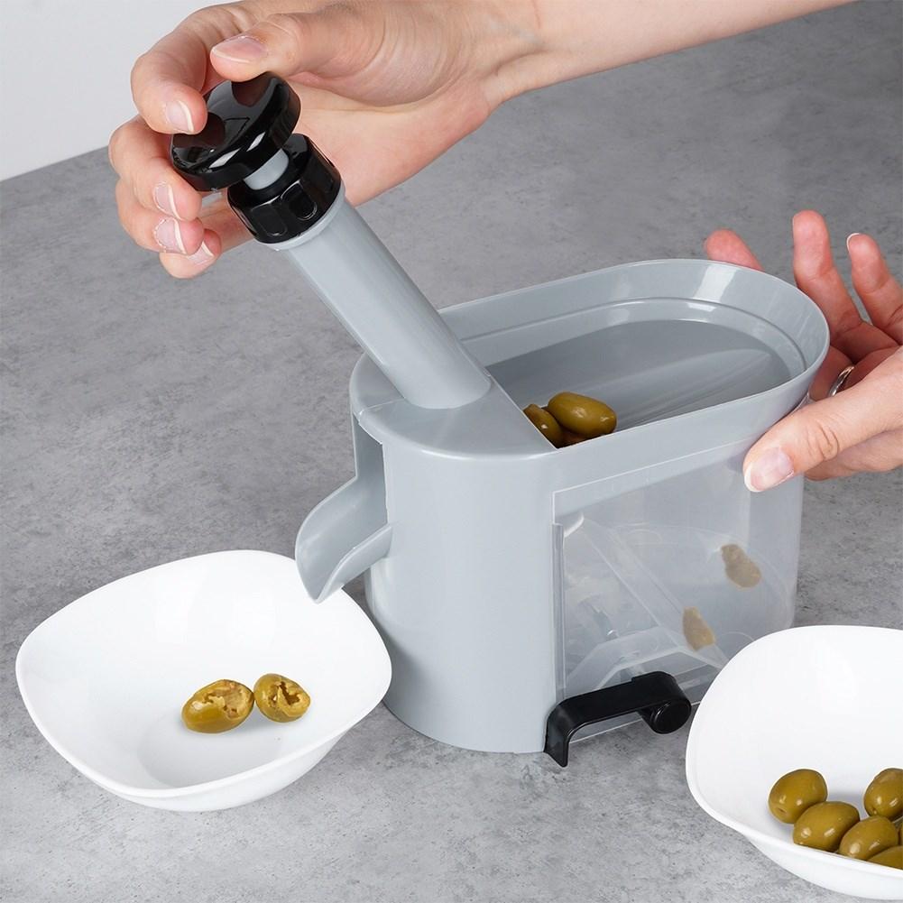 Cherry, Sweet Cherry, Olive Pitter with Suction Cup VILDE 259636