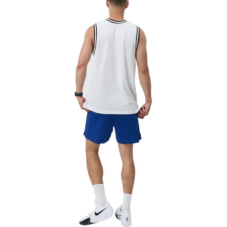 Nike NBA Golden State Warriors Letter Print Mesh Basketball Shorts Men Shorts Light-Blue White FB3728-495
