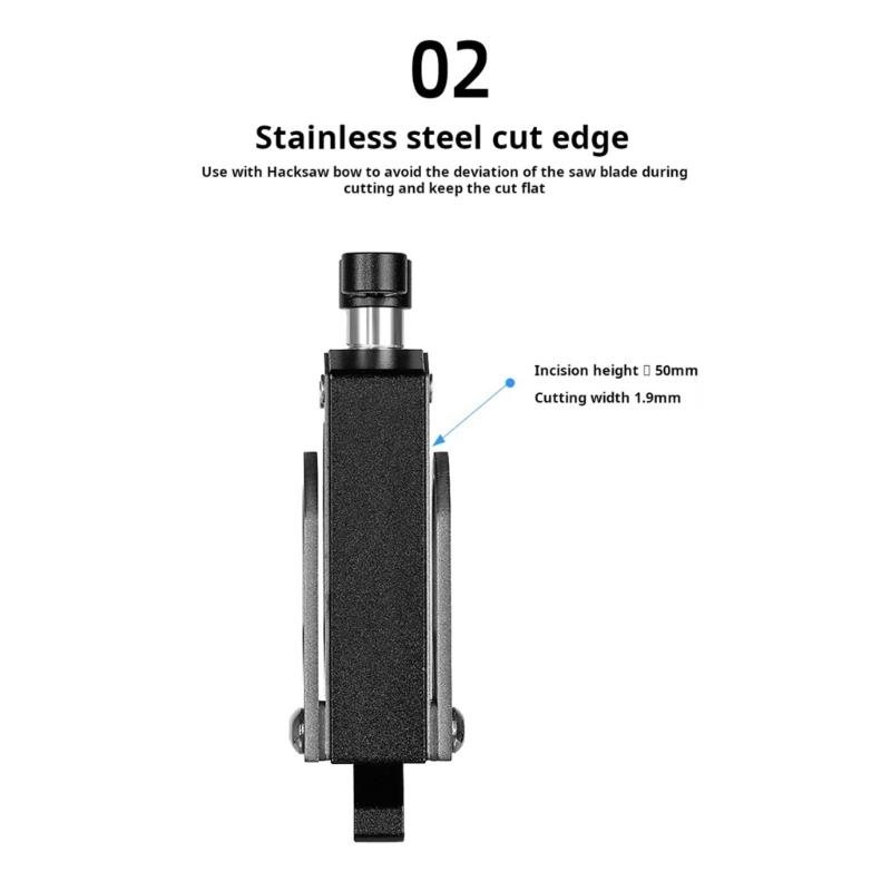 High Precisely Adjustable Bike Tube Cutting Fixtures Universals Bicycles Fork Cutter Tool Seatpost Repair Tool