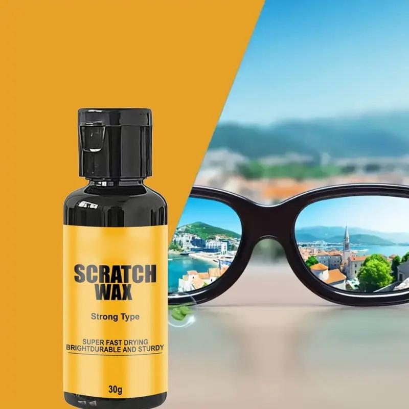 Professional Glass Scratch Repair Solution with Anti Scratch Protections Repair Formula for Eyewear and Mobile Devices