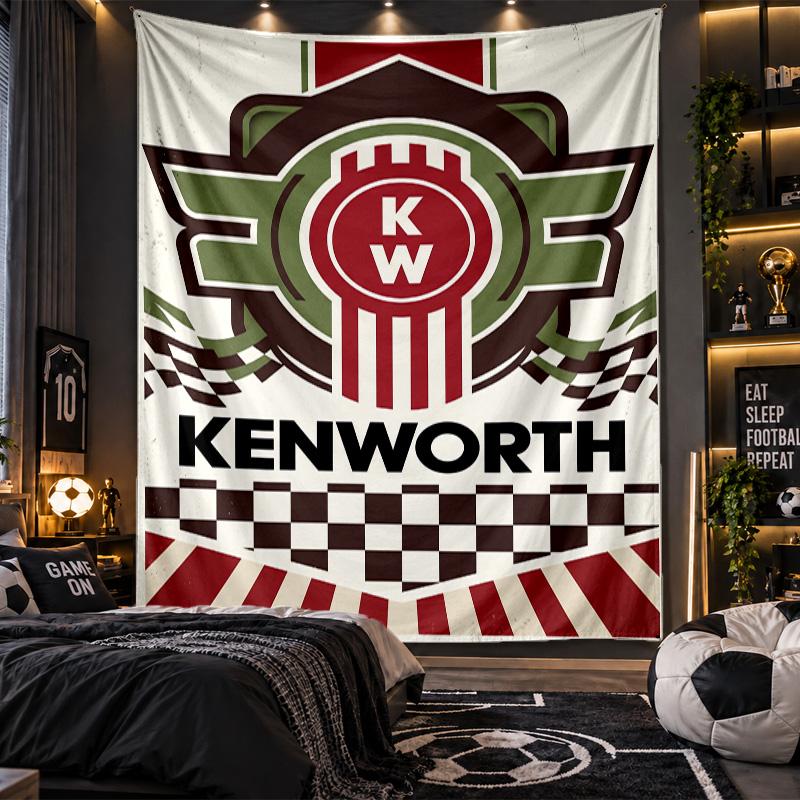 Wall Hanging Tapestry Kenworth Print Cloth for Living Room Bedroom Home Decor