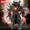 Skibidii Toileted Building Block Set - Giant G-Man TVman Speakerman Titan Boss Bricks Model Toy for Kids Xmas Gift Wholesale