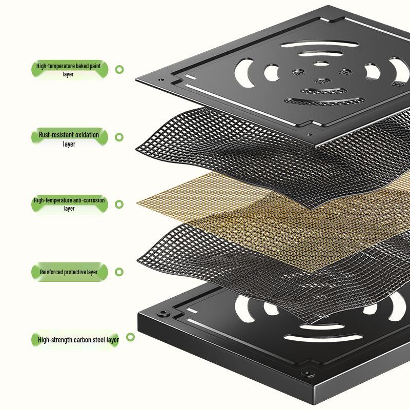 Layered Kitchen Storage Rack for Cookware & Utensils