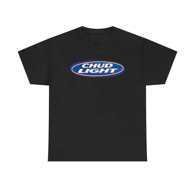 Chud Light T-Shirt Y2K Meme Graphic Tee Funny Unisex Shirt S разноцветный